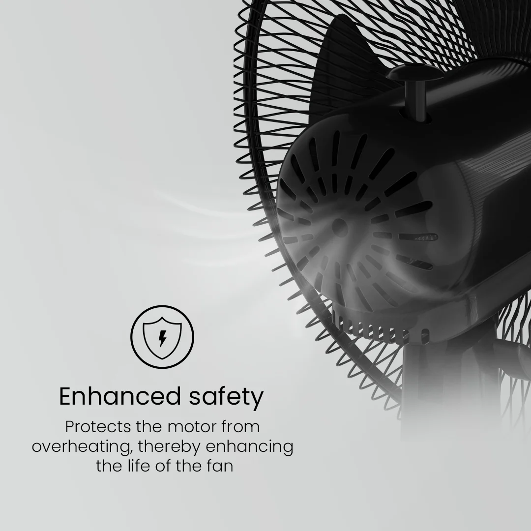Crompton Highspeed Torpedo Table Fan - Image 3