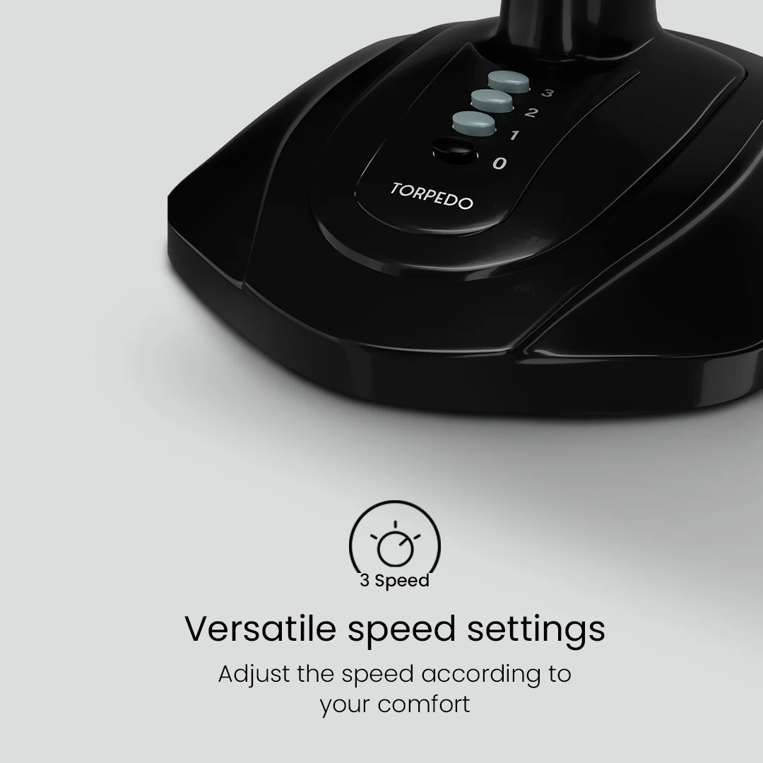 Crompton Highspeed Torpedo Table Fan - Image 4