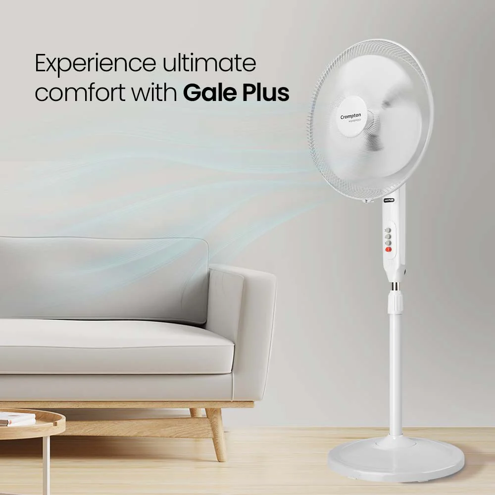 Crompton Hispeed Gale Plus Pedestal Fan - Image 7