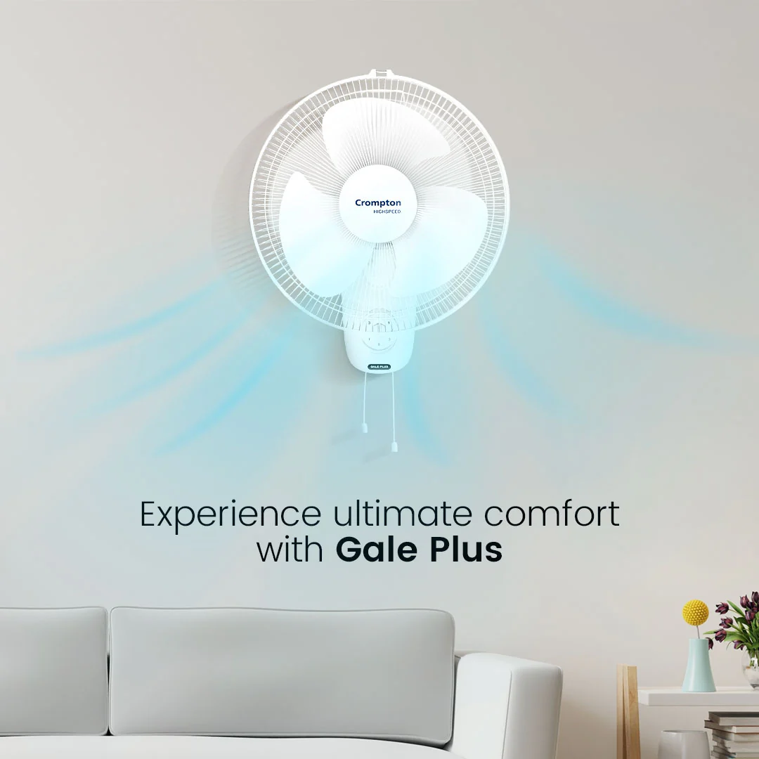 Crompton Hispeed Gale Plus Wall Mounted Fan - Image 12