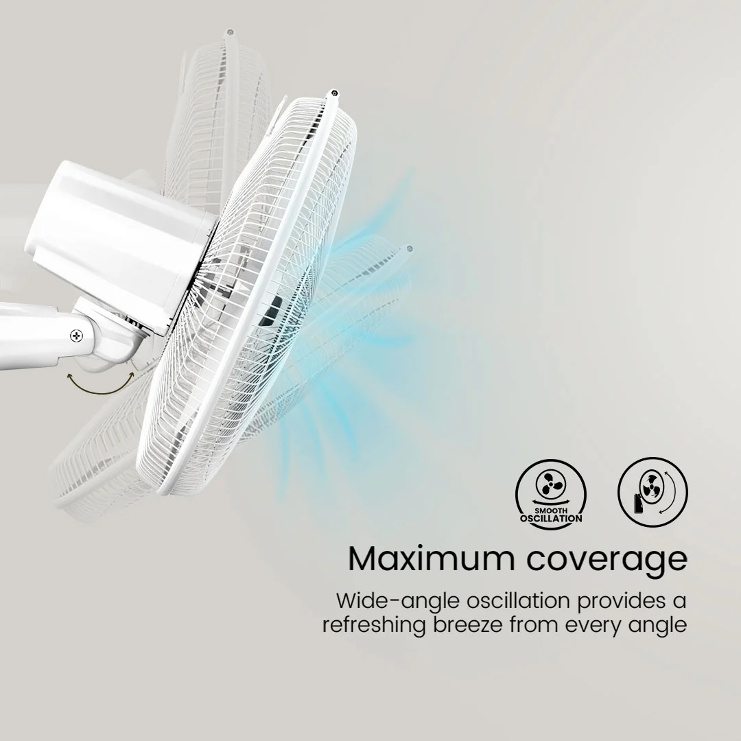 Crompton Hispeed Gale Plus Wall Mounted Fan - Image 14