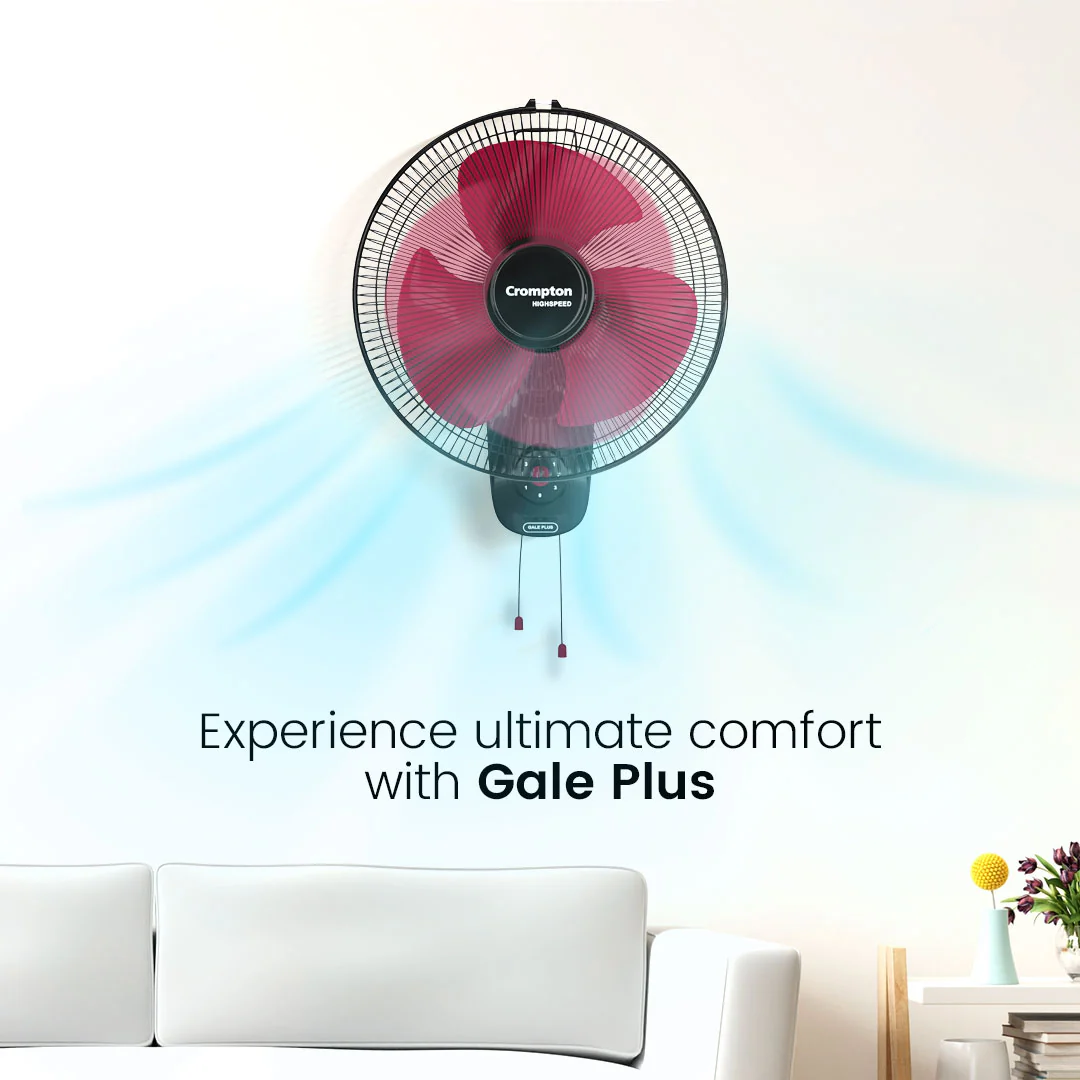 Crompton Hispeed Gale Plus Wall Mounted Fan - Image 7