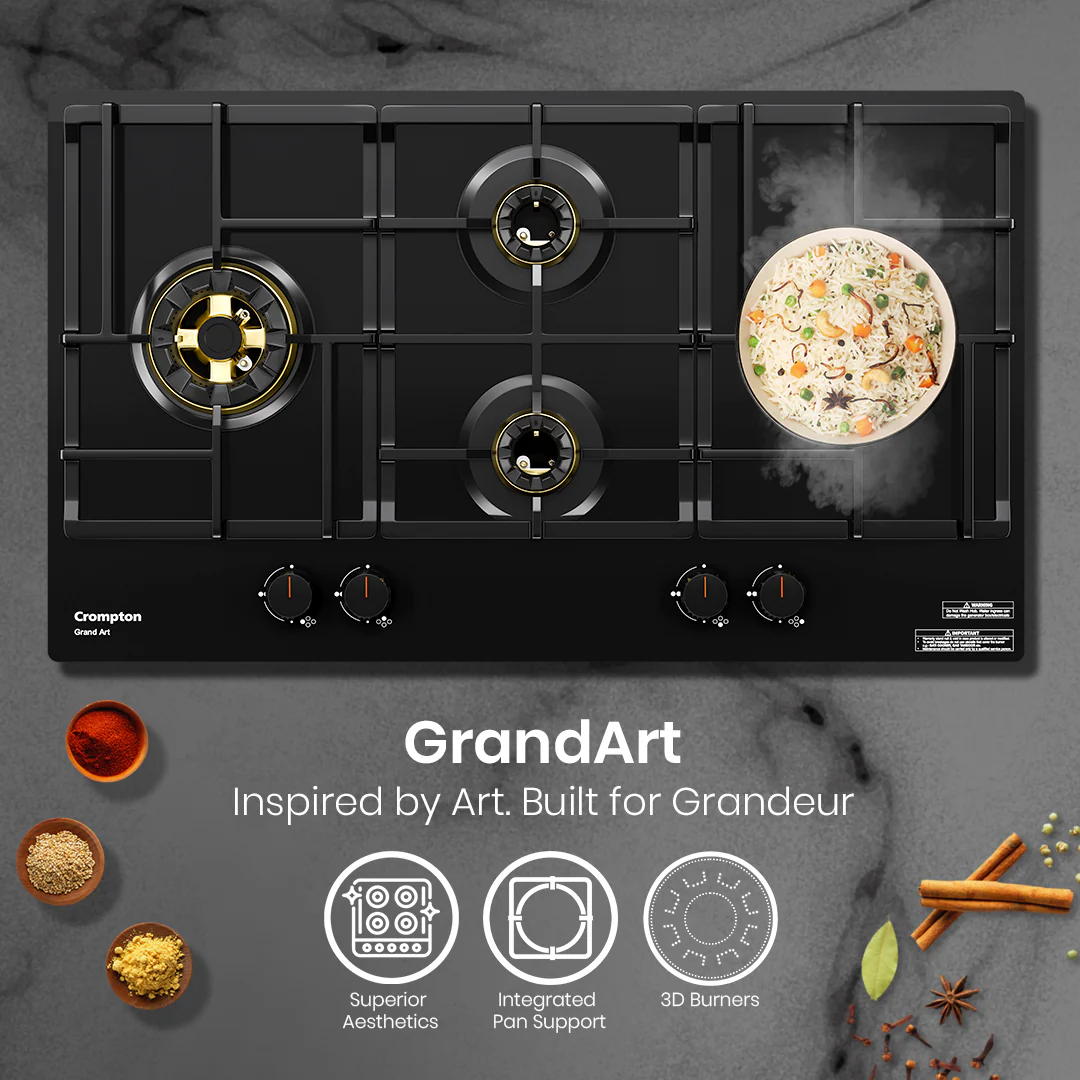 Crompton Hob Grandart Fb 90Cm 4 Burner - Image 4