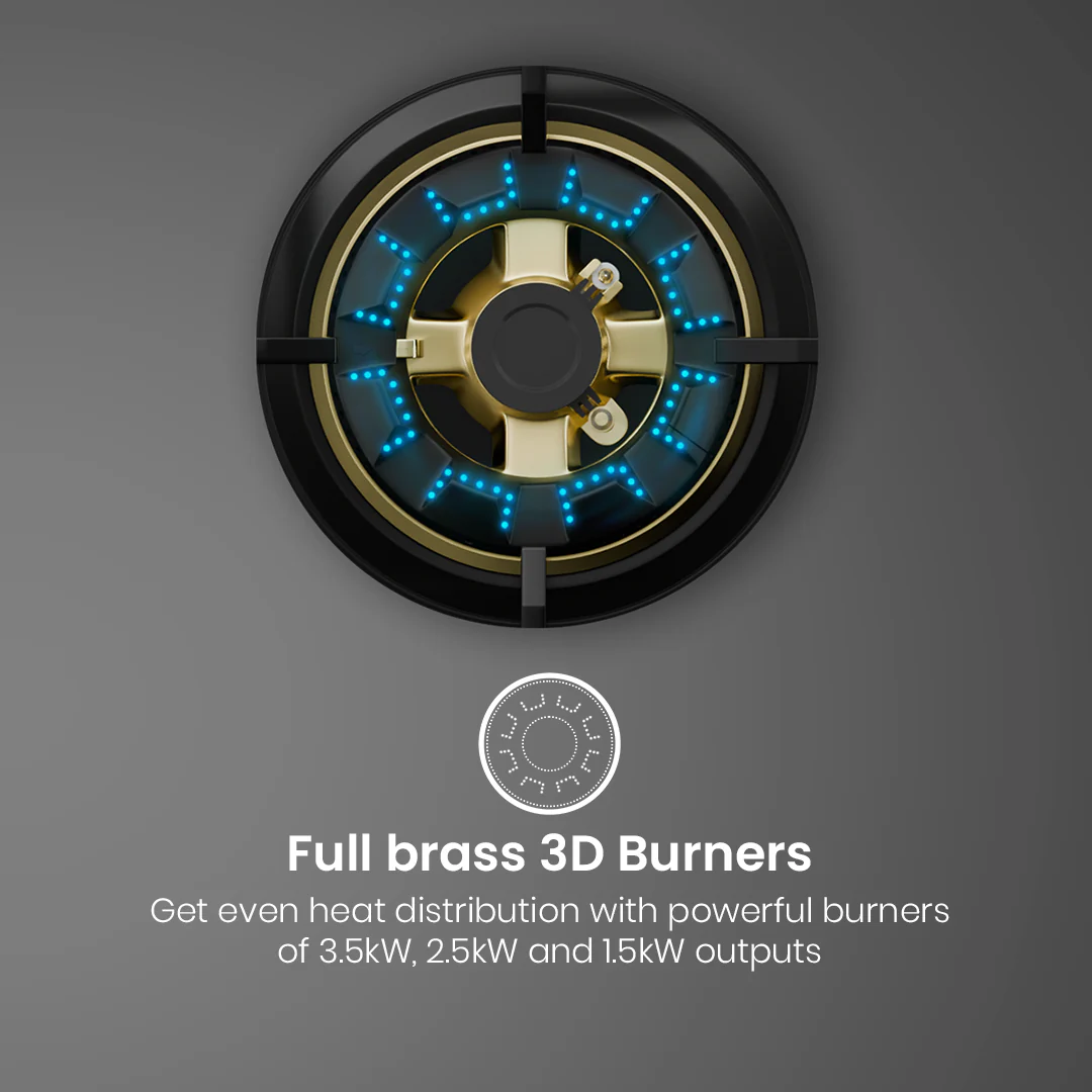 Crompton Hob Grandart Fb 90cm 5 Burner - Image 3