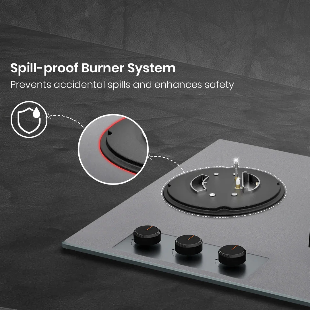 Crompton Hob SensoSafe Plus 60 Cm 3 Burner - Image 5