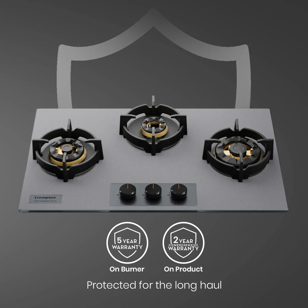 Crompton Hob SensoSafe Plus 78 Cm 3 Burner - Image 9