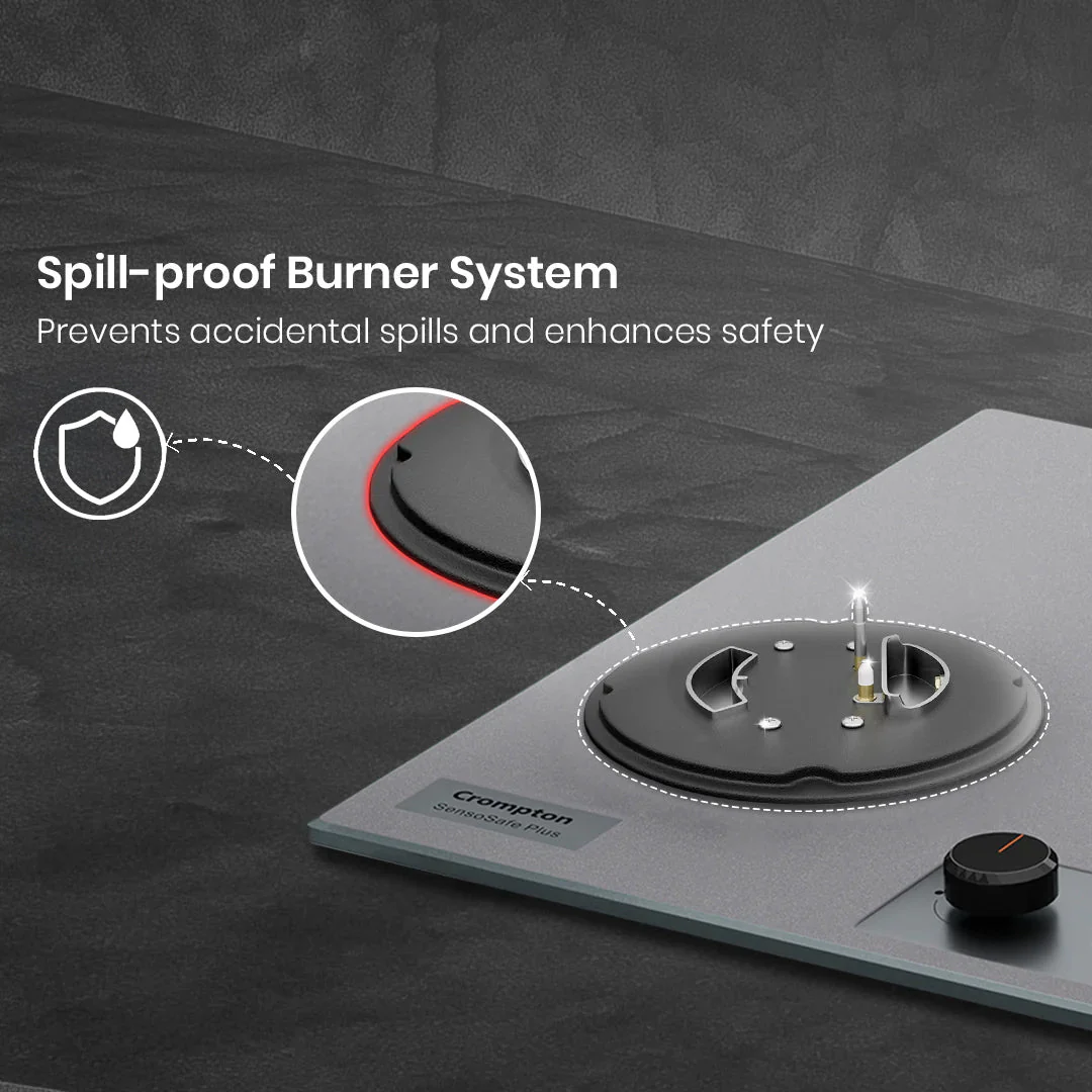 Crompton Hob SensoSafe Plus 80 Cm 4 Burner - Image 5