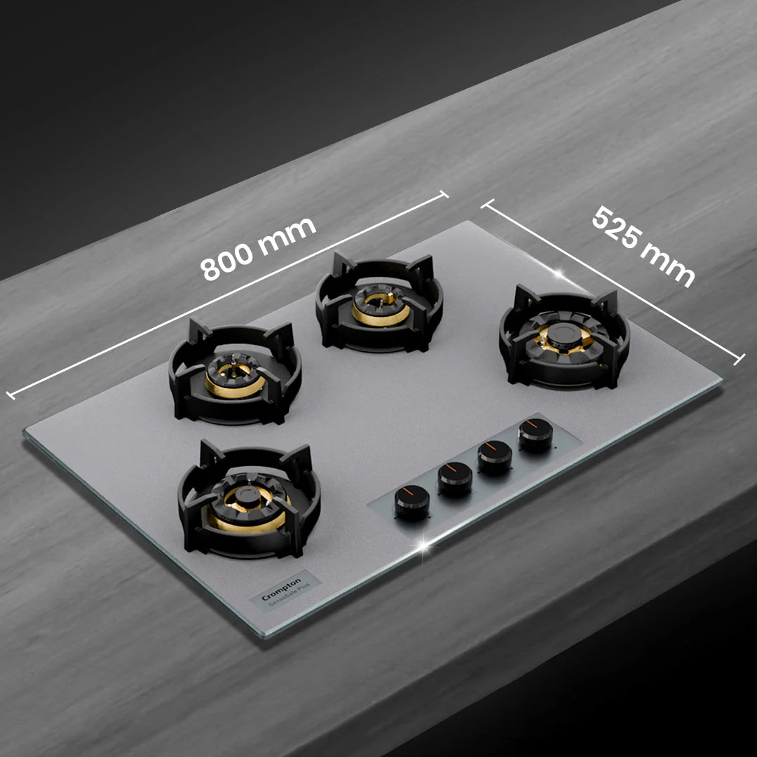 Crompton Hob SensoSafe Plus 80 Cm 4 Burner - Image 7