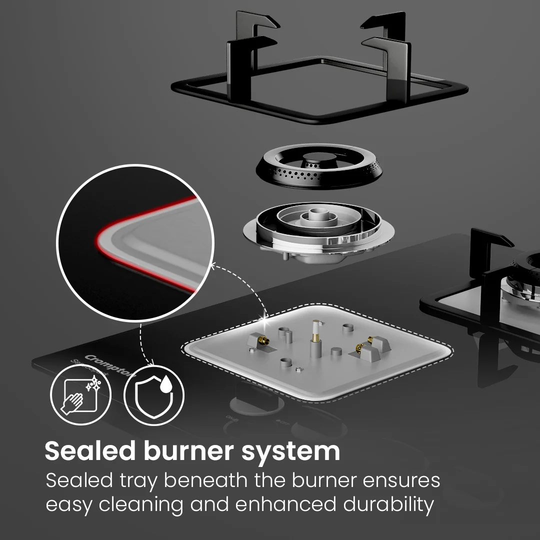 Crompton Hob Sensospark 76Cm 3 Burner - Image 3