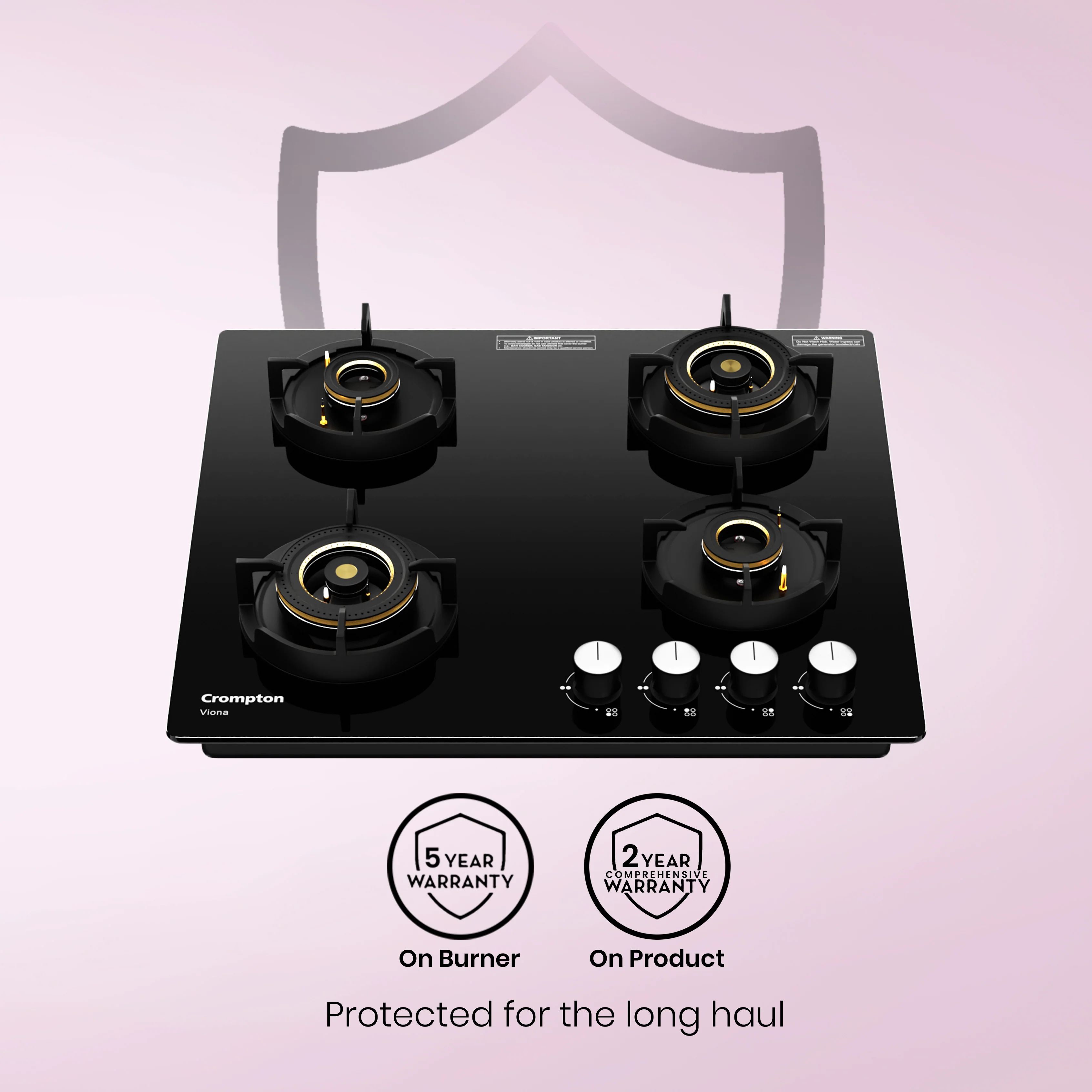 Crompton Hob Viona 60 cm 4 Burner - Image 8