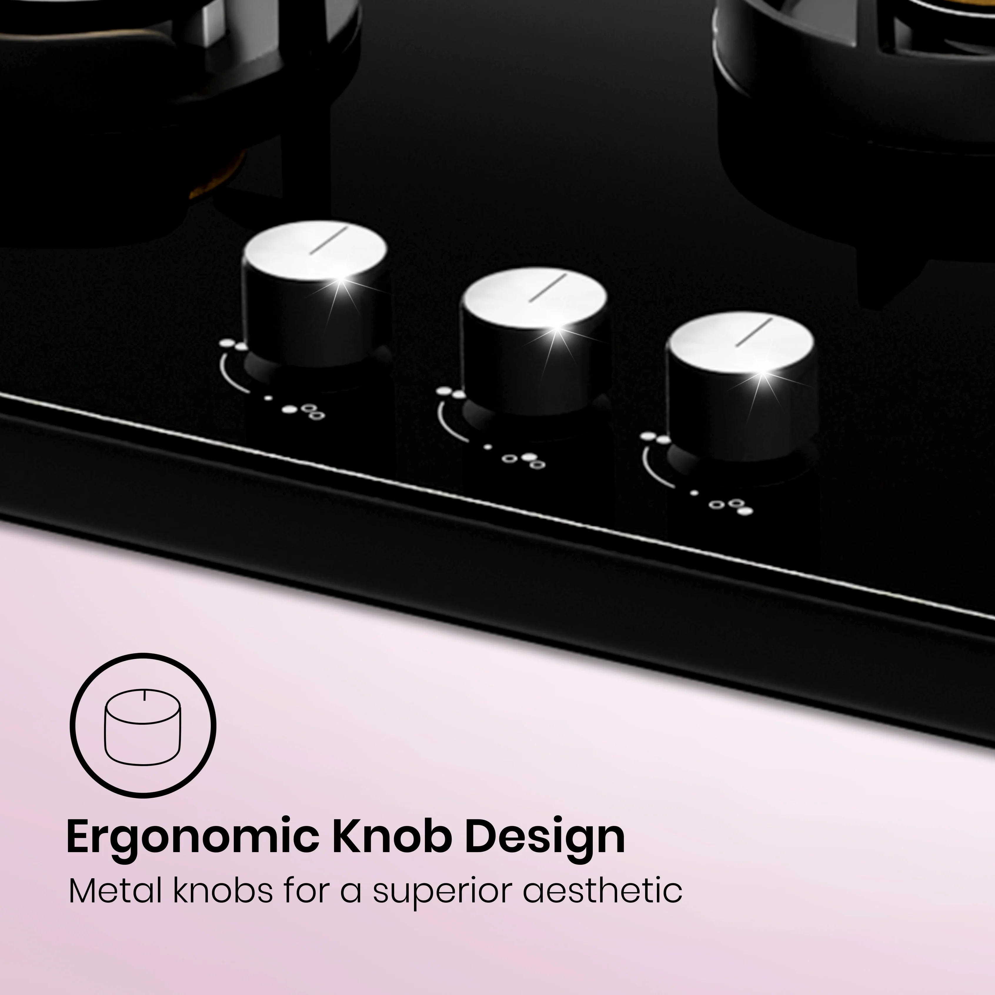 Crompton Hob Viona 78 cm 3 Burner - Image 6
