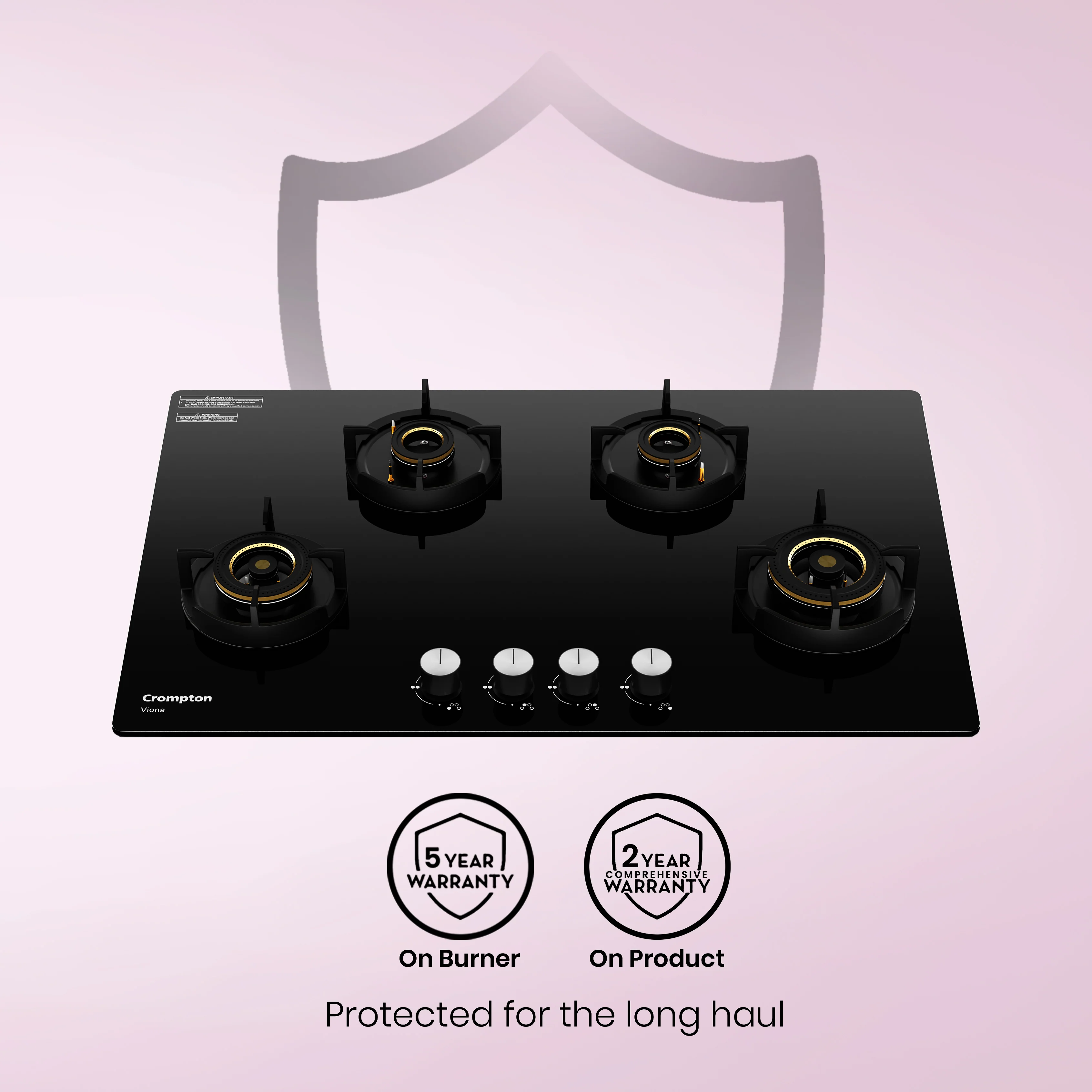 Crompton Hob Viona 82 cm 4 Burner - Image 7