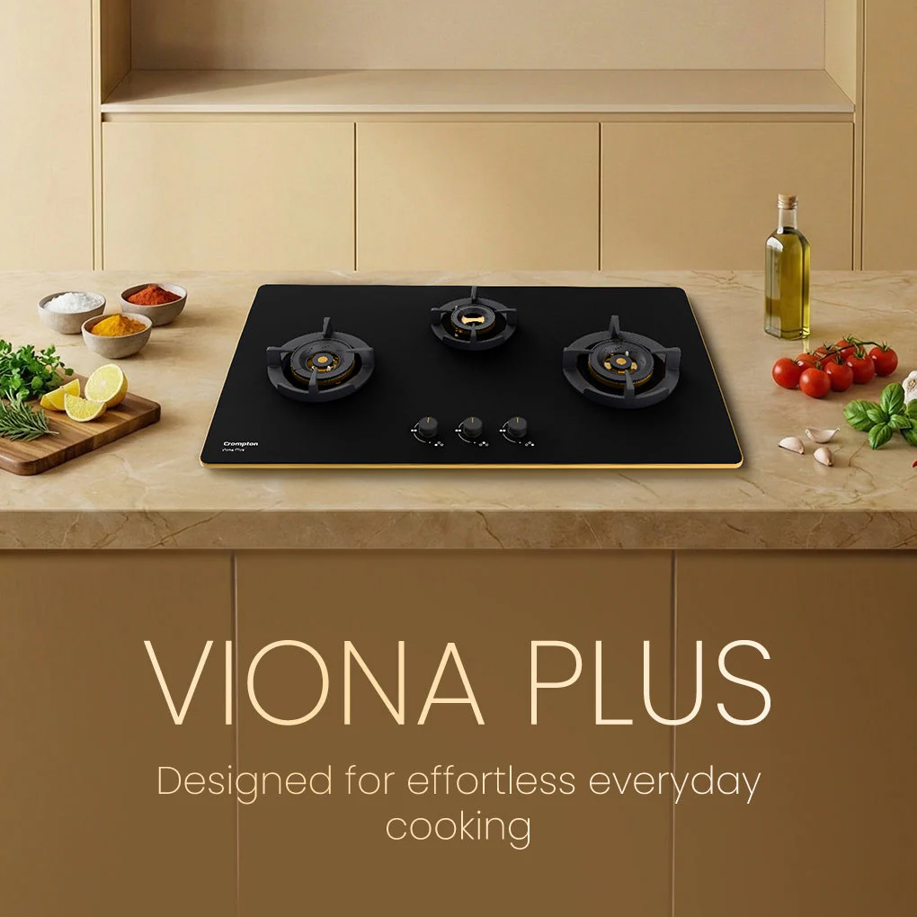 Crompton Hob Viona Plus 78 Cm 3 Burner - Image 2