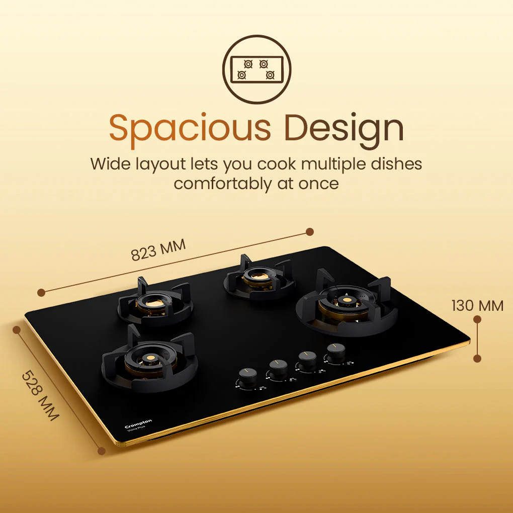 Crompton Hob Viona Plus 82 Cm 4 Burner - Image 7