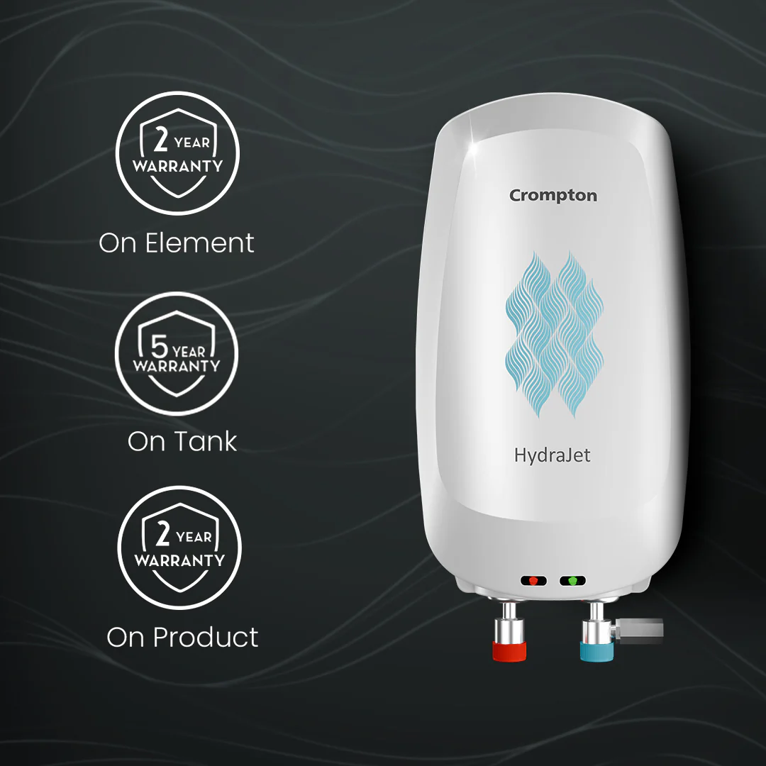 Crompton HydraJet 3-Litre, 3000W Instant Water Heater - Image 5