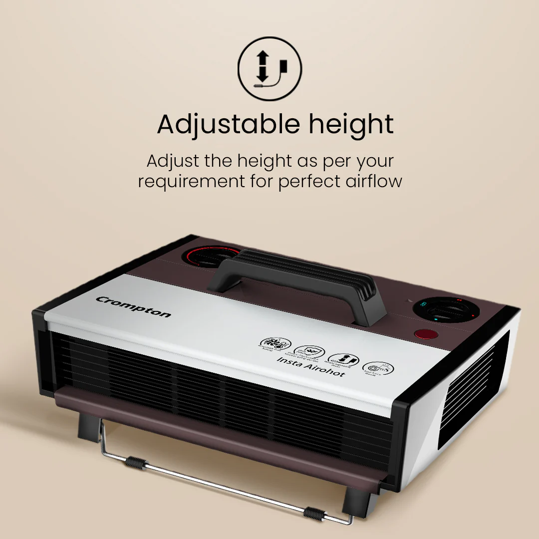 Crompton Insta Airohot 2000W Heat convector Room Heater with Blower - Image 3