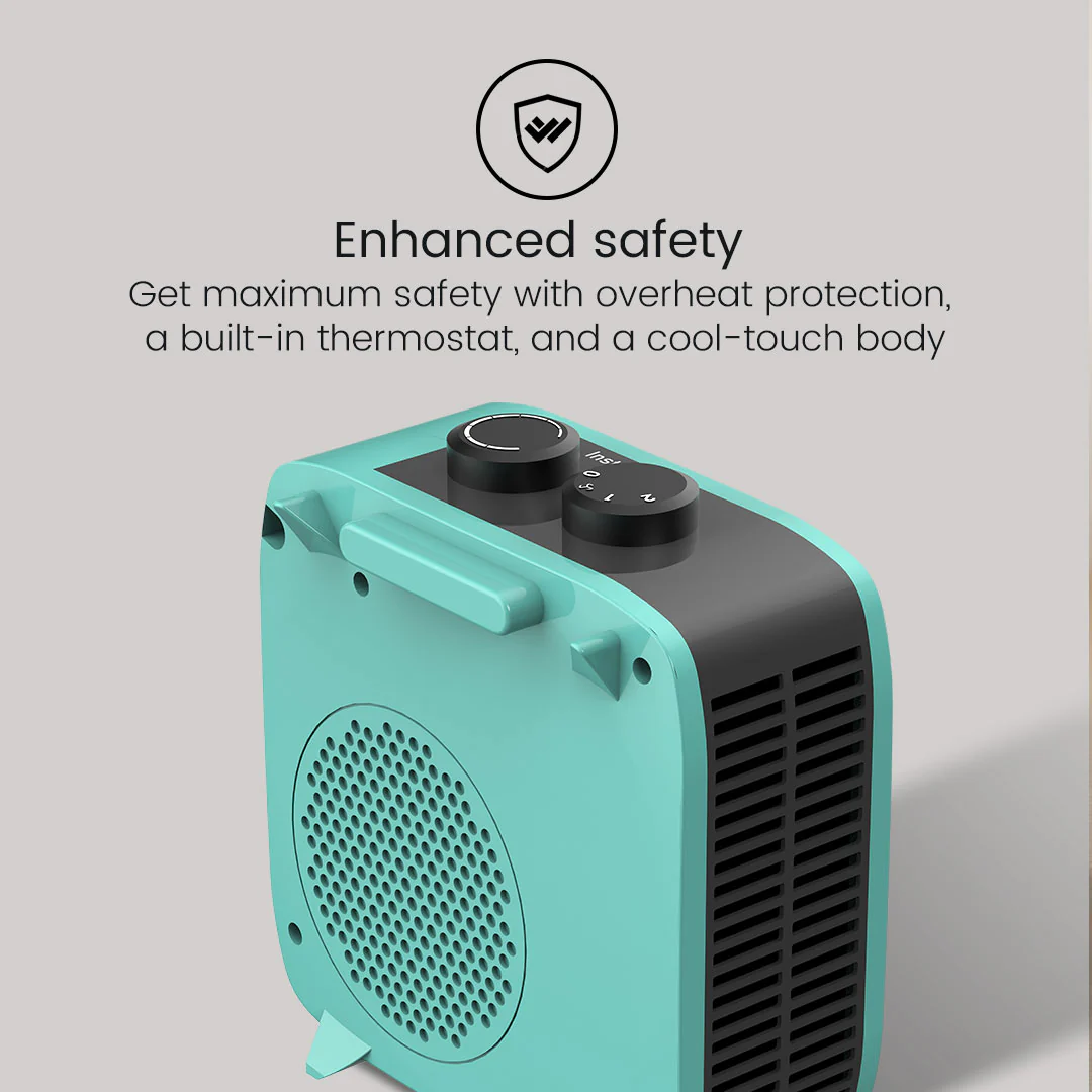 Crompton Insta Comfort Room Heater, 2000 W Heat Convector With 35 W Blower - Image 3