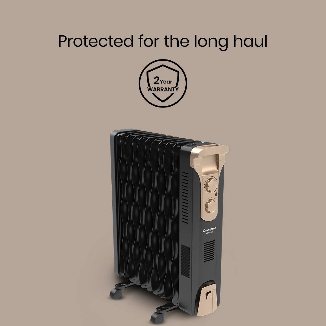 Crompton Insta Ferve 11 Fins 2900 W Oil Filled Room Heater - Image 6