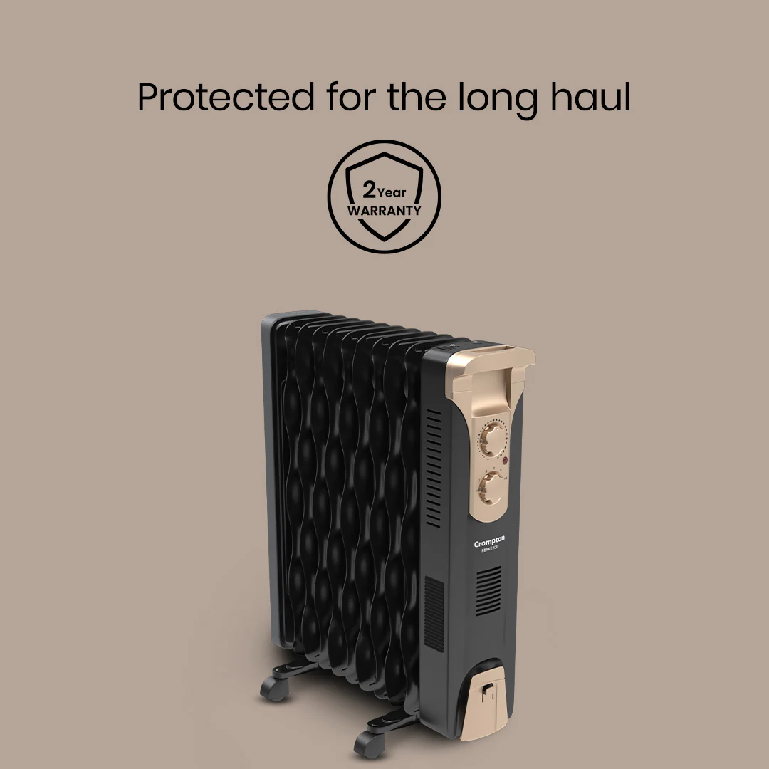 Crompton Insta Ferve 13 Fins 2900W Oil Filled Room Heater - Image 6