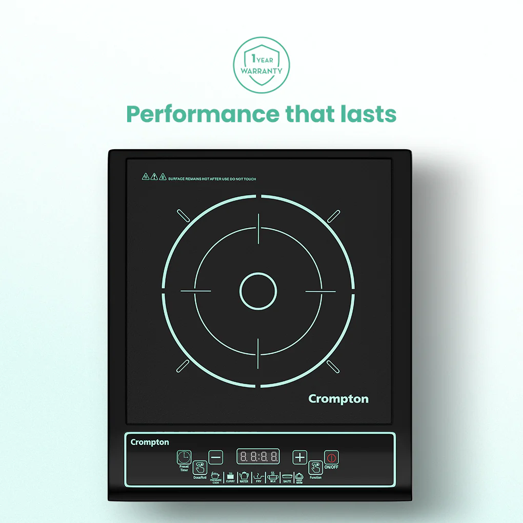 Crompton Instaserve 1200 W Induction Cooktop - Image 6