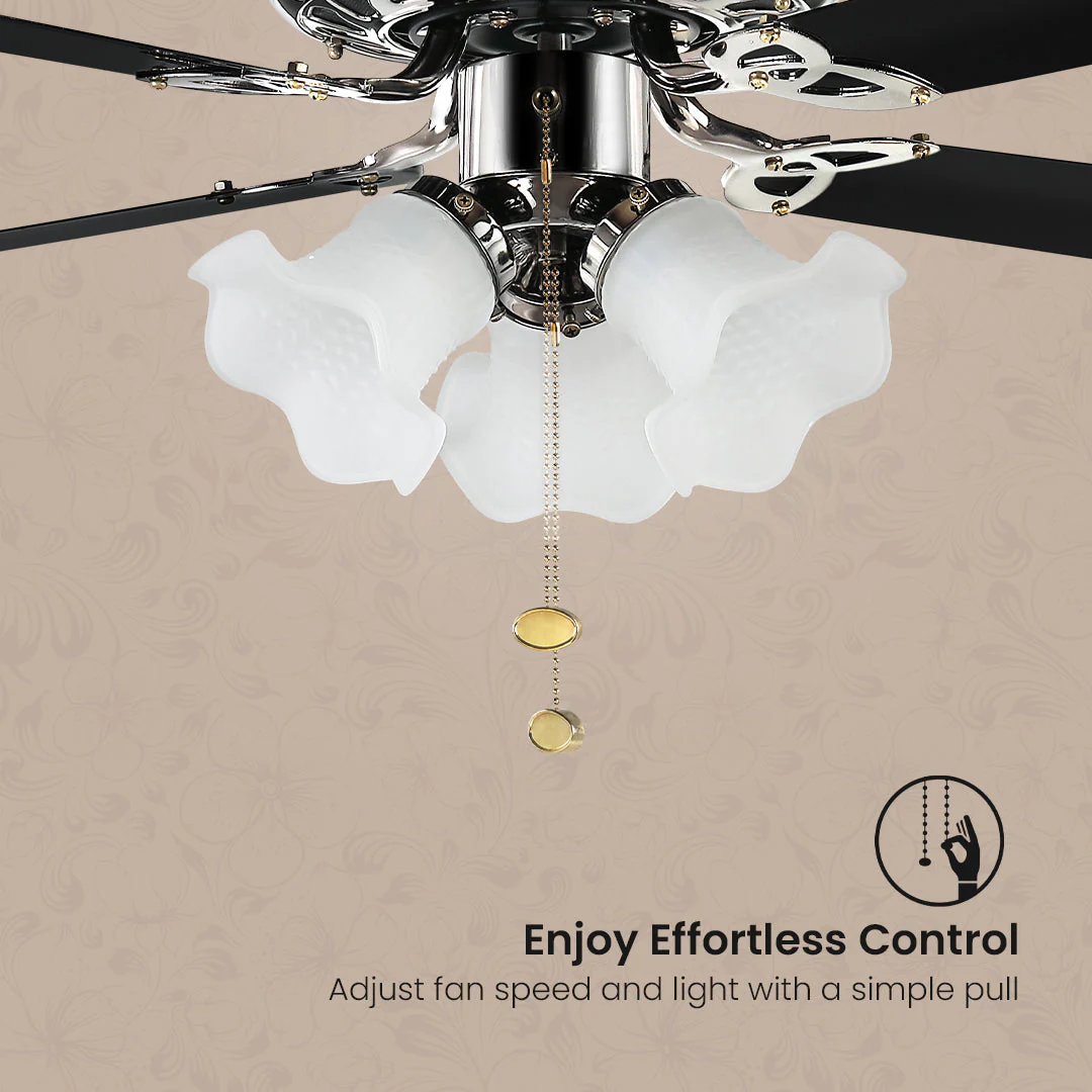 Crompton Luxian Uranus Chandelier Ceiling Fan - Image 13