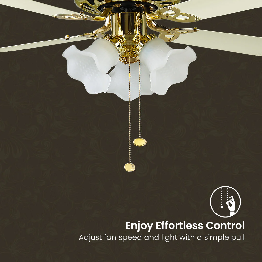 Crompton Luxian Uranus Chandelier Ceiling Fan - Image 6