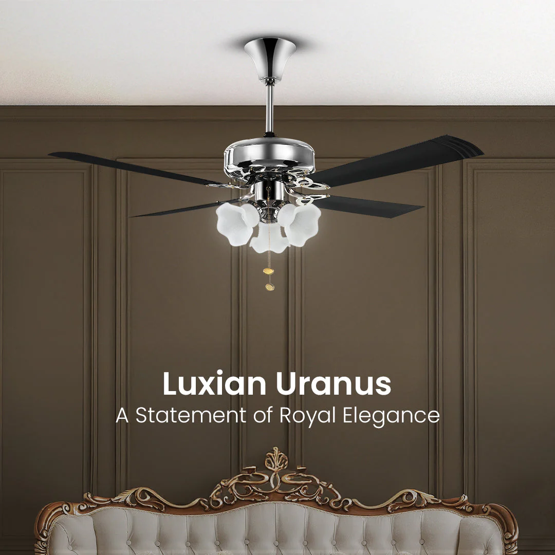 Crompton Luxian Uranus Chandelier Ceiling Fan - Image 9