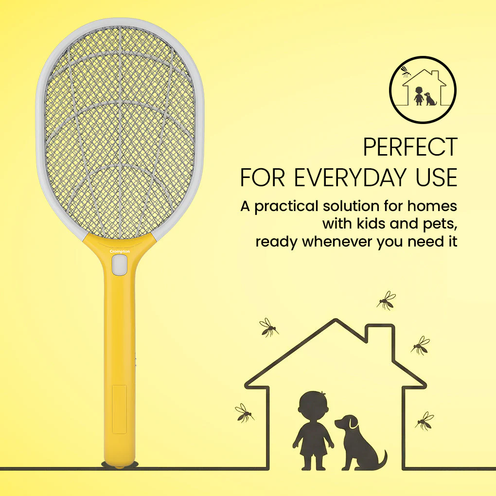 Crompton Mosquito Racquet Zappy Duo W String - Image 4
