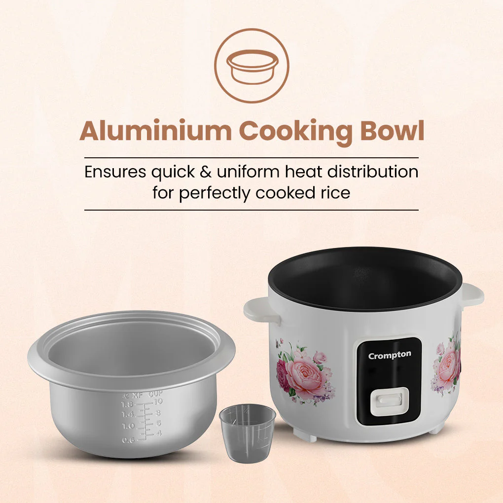Crompton MRC 1.8D 1.8L Electric Rice Cooker - Image 4