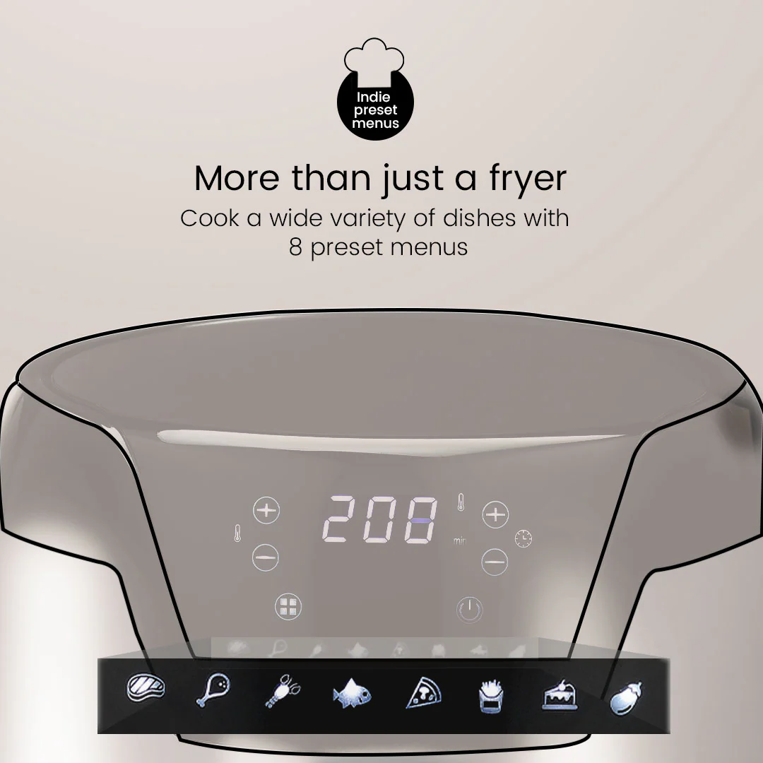 Crompton NourisPro DG 4.5 Litres Air Fryer - Image 3