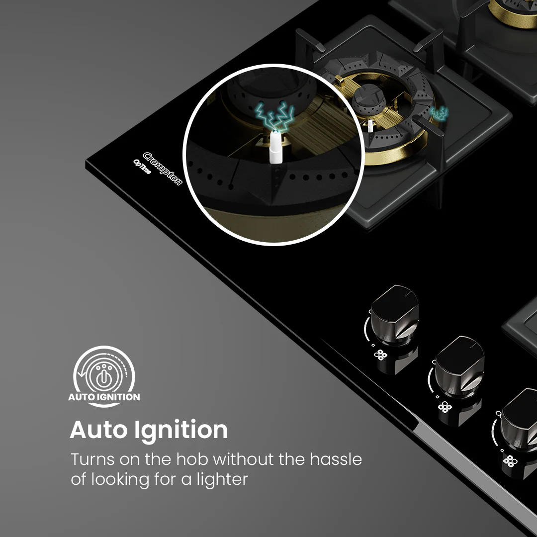 Crompton OpTime Gas Hob 60cm 4 Burner - Image 7