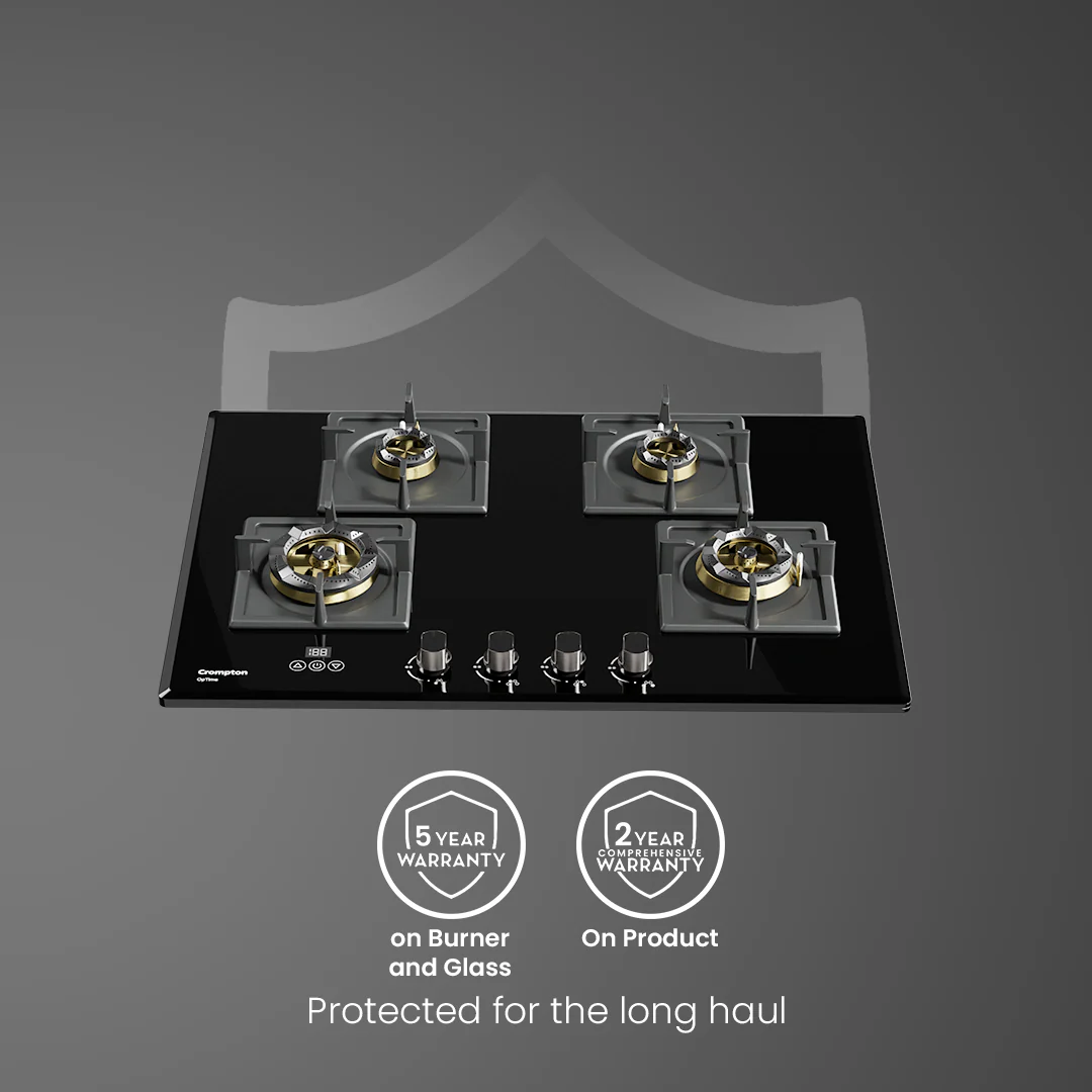 Crompton OpTime Gas Hob 78cm 4 Burner - Image 8