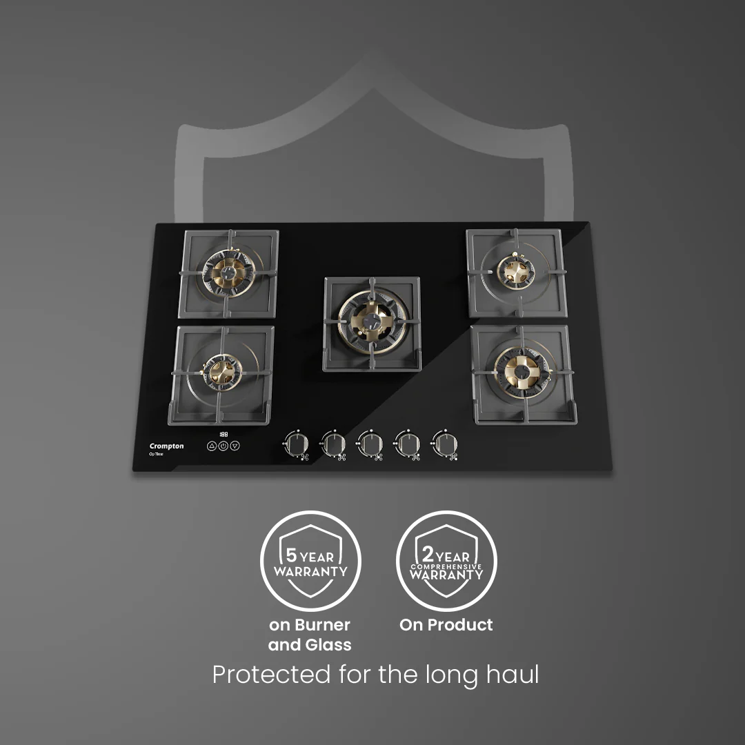 Crompton OpTime Gas Hob 90cm 5 Burner - Image 8