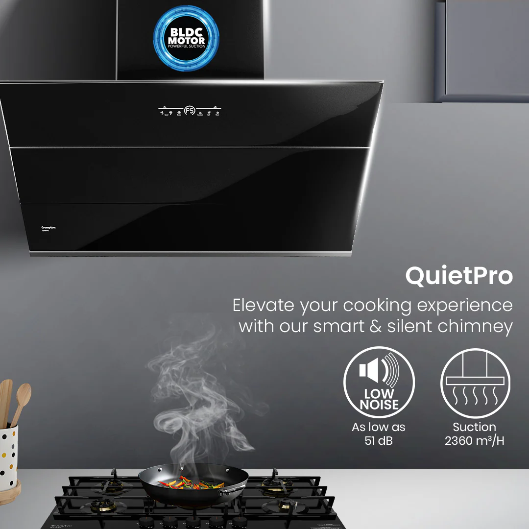 Crompton QuietPro Filterless Chimney with BLDC Motor - Image 18
