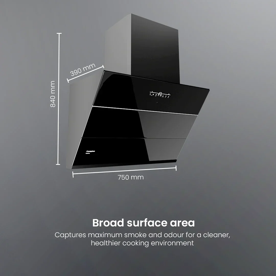Crompton QuietPro Filterless Chimney with BLDC Motor - Image 24