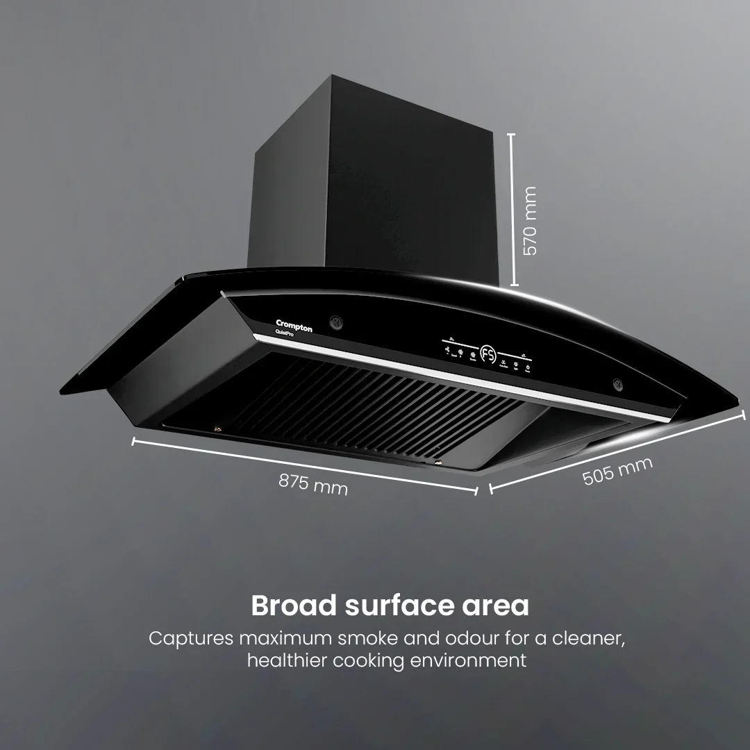 Crompton QuietPro Filterless Chimney with BLDC Motor - Image 37