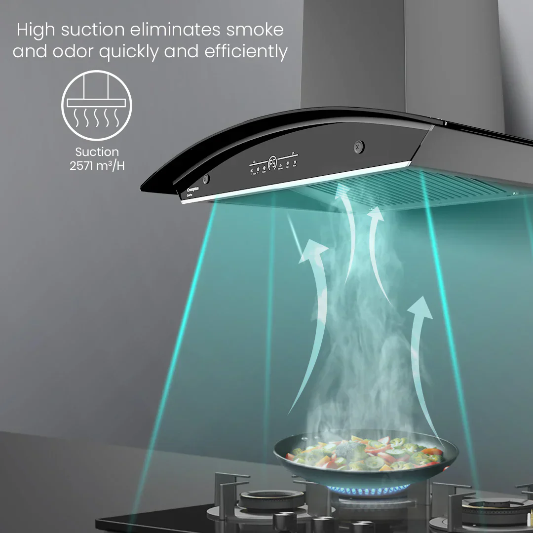 Crompton QuietPro Filterless Chimney with BLDC Motor - Image 43