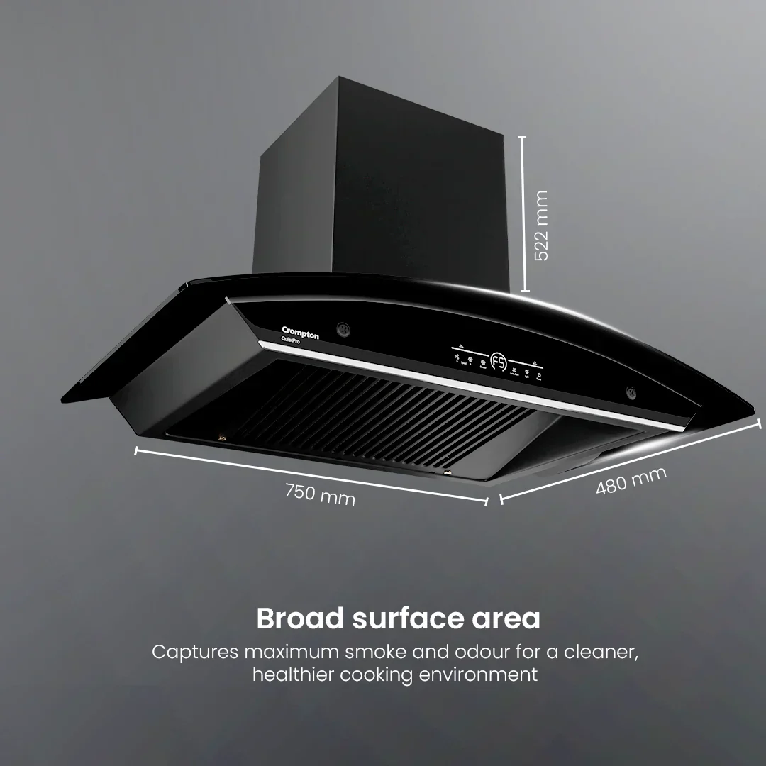 Crompton QuietPro Filterless Chimney with BLDC Motor - Image 46
