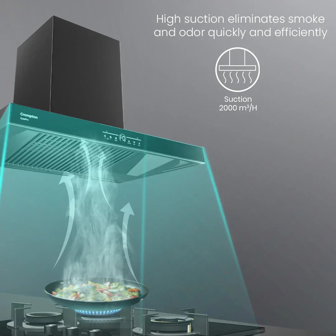 Crompton QuietPro Filterless Chimney with BLDC Motor - Image 58
