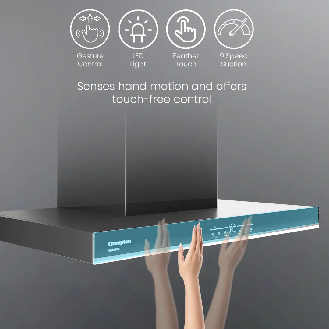 Crompton QuietPro Filterless Chimney with BLDC Motor - Image 59