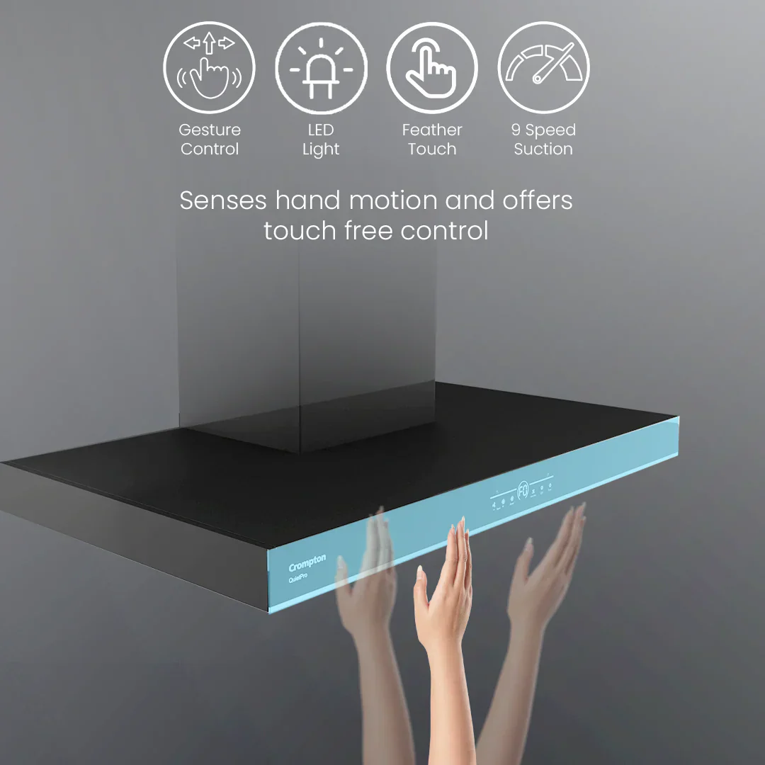 Crompton QuietPro Filterless Chimney with BLDC Motor - Image 6