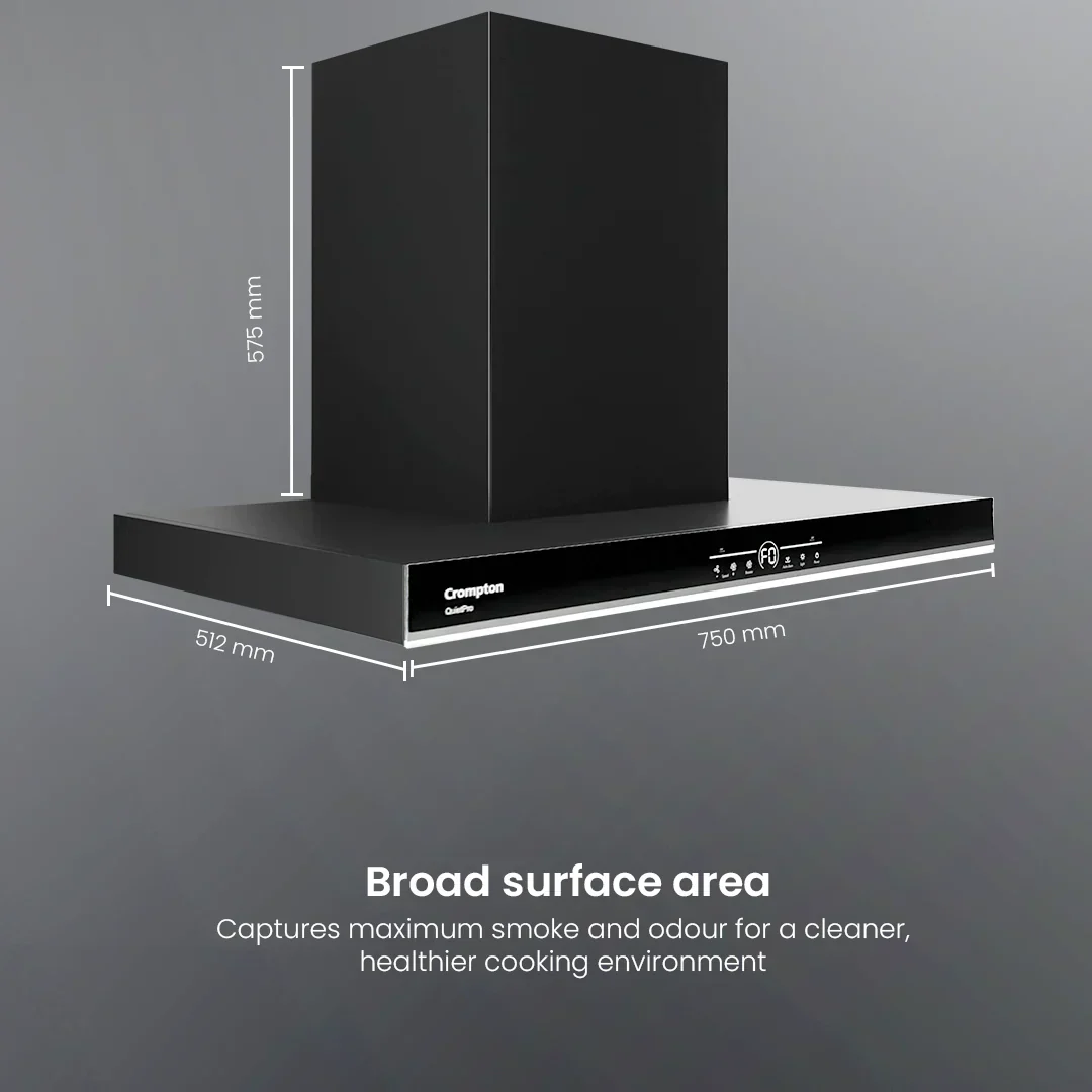 Crompton QuietPro Filterless Chimney with BLDC Motor - Image 60