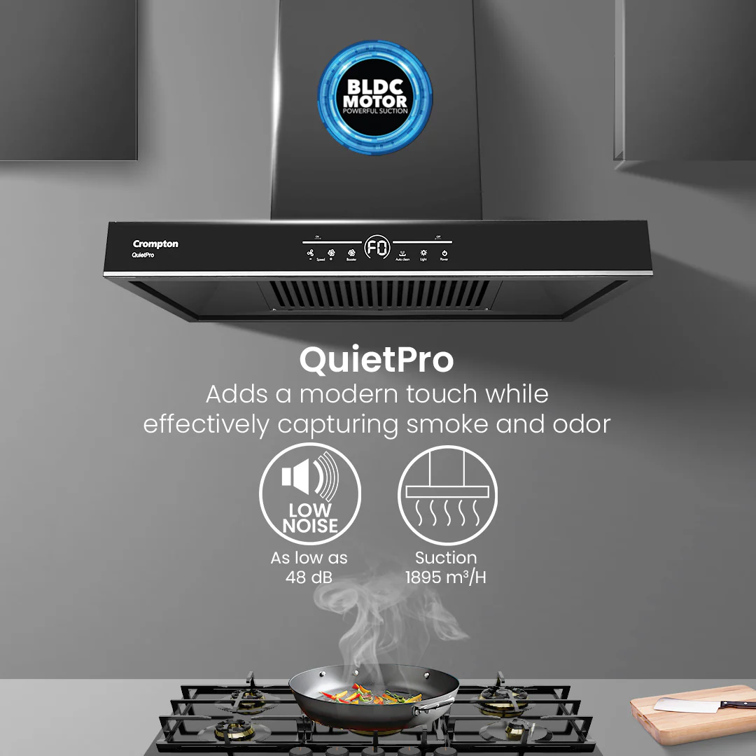 Crompton QuietPro Filterless Chimney with BLDC Motor - Image 63