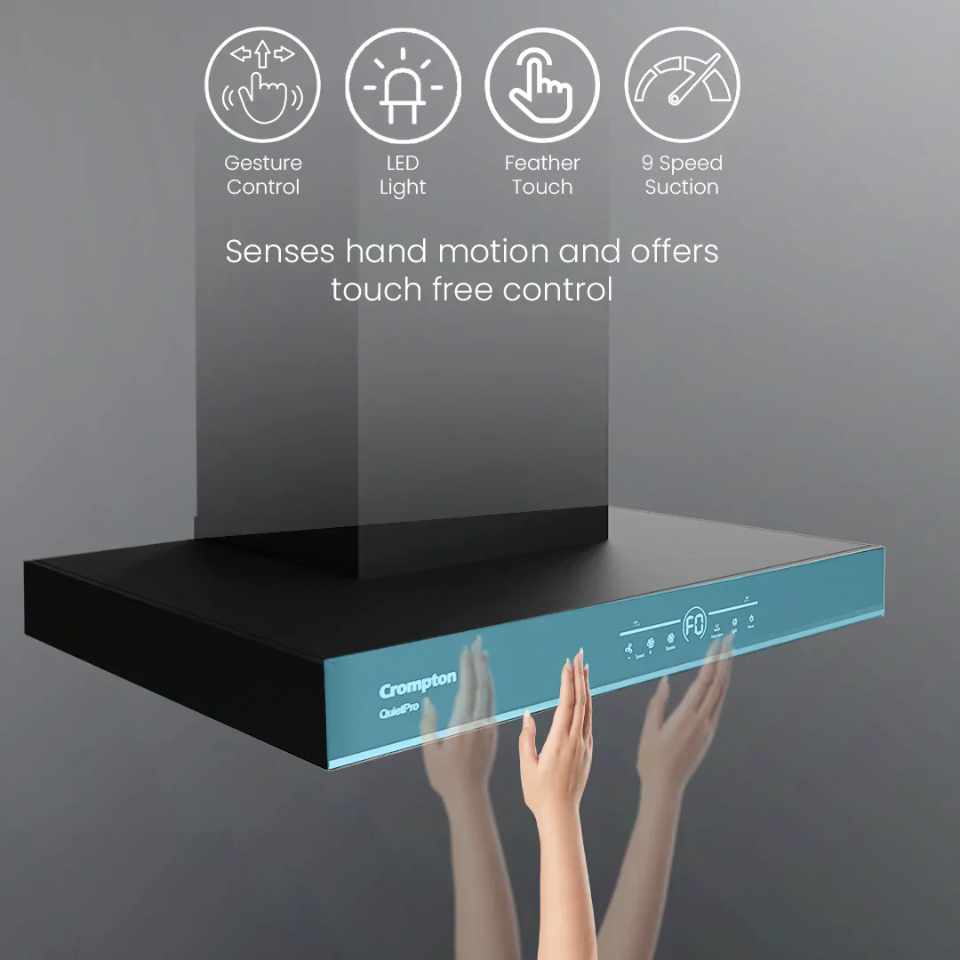 Crompton QuietPro Filterless Chimney with BLDC Motor - Image 67