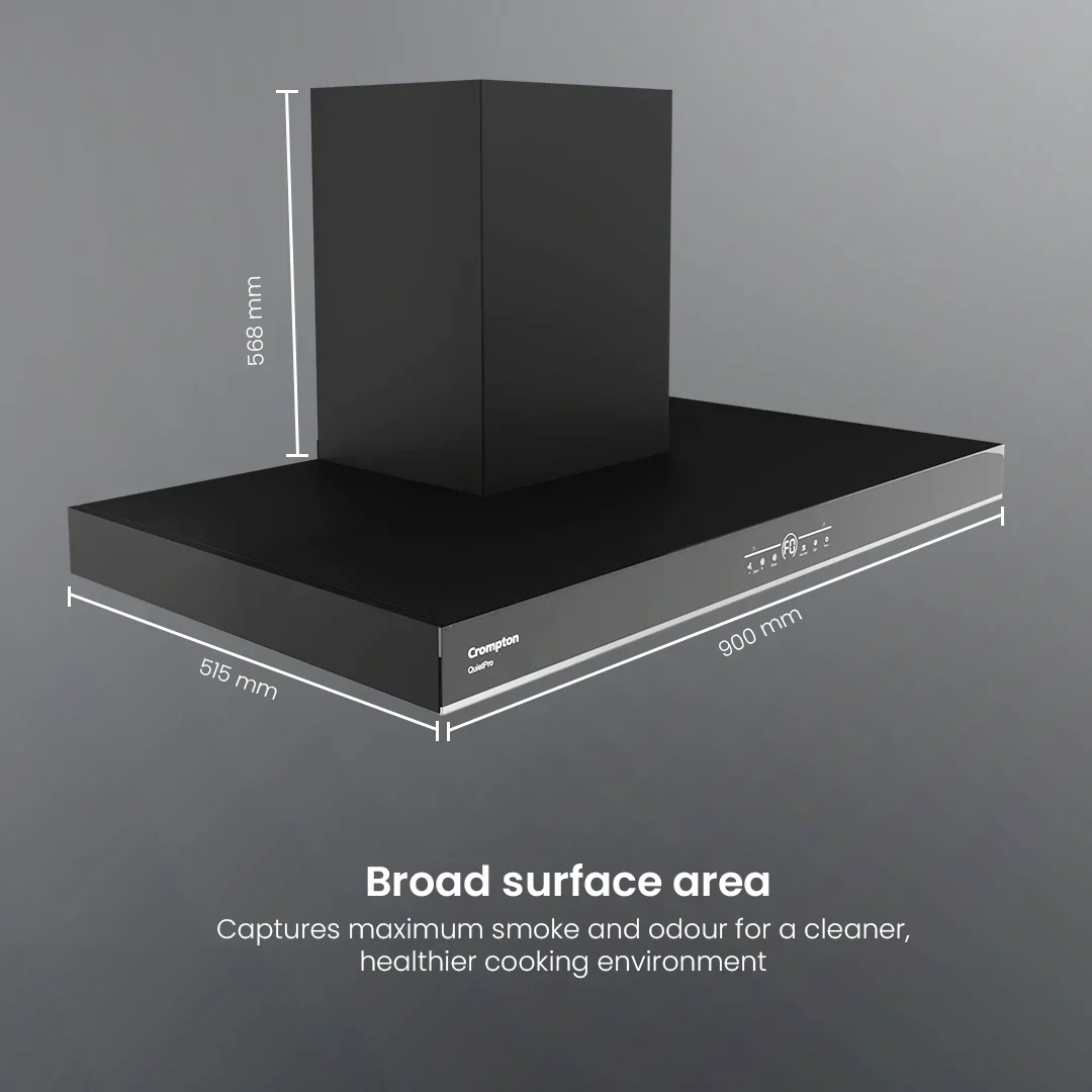 Crompton QuietPro Filterless Chimney with BLDC Motor - Image 8