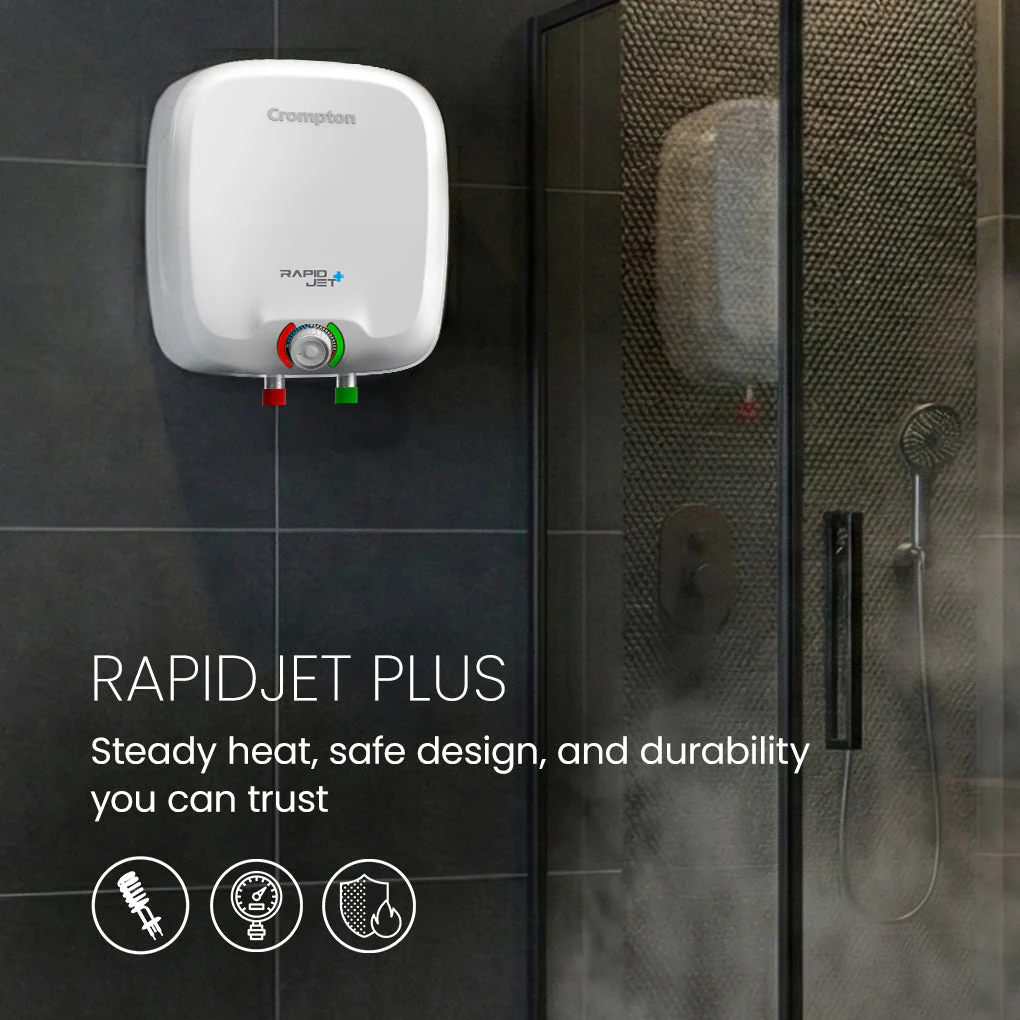 Crompton Rapid Jet Plus, 2000W Storage Water Heater - Image 2