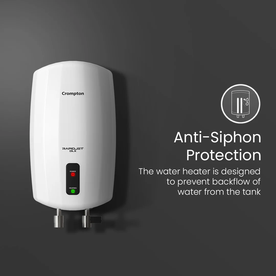 Crompton Rapidjet Plus, 2000W Storage Water Heater - 6-L - Image 3