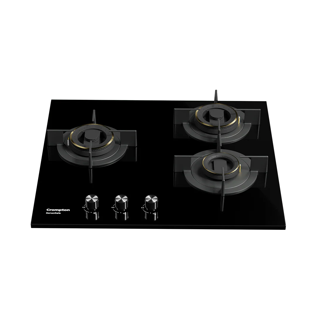 Crompton SensoSafe Gas Hob 60cm 3 Burner