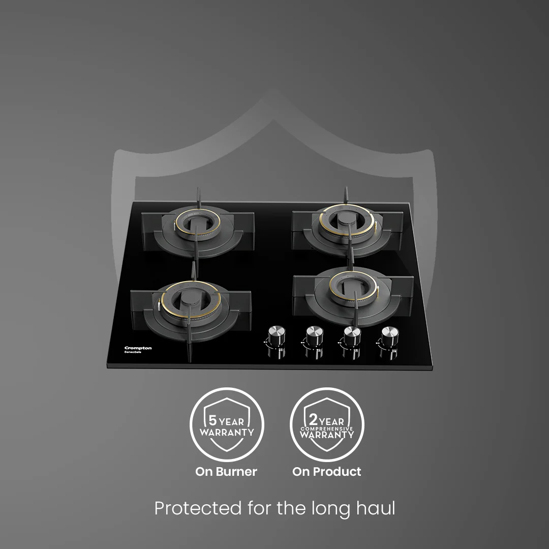 Crompton SensoSafe Gas Hob 60cm 4 Burner - Image 8