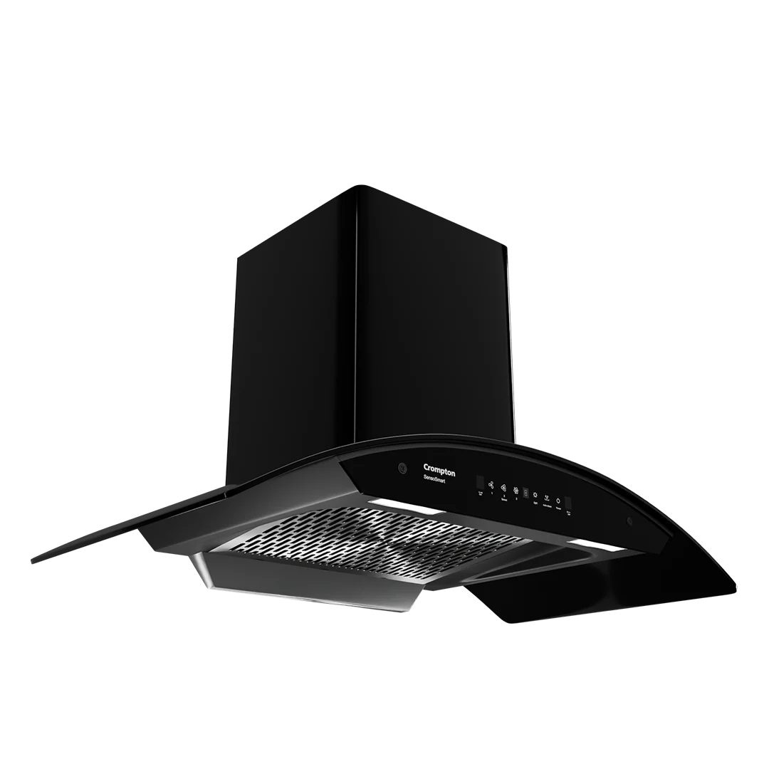 Crompton SensoSmart Curved 90cm Filterless Chimney - Image 7